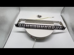 Netzwerk hohe Dichte, 1U 48 Port Kapazität RJ45 Entladen Patch Panel