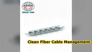 Fiber Guide Organizer for ODF Patch Panels