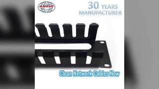 Rack Cable Manager 1U Netzwerk organisieren