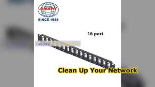 Installationsanleitung für 12-Port-1U-Rack-Patchpanel