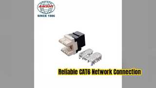 CAT6 UTP Keystone Jack Zuverlässiger Netzwerkkabelanschluss