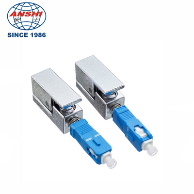 Pigtail Testing Reliable Type LC Bare Fiber Optic Adapter for telecommunication
