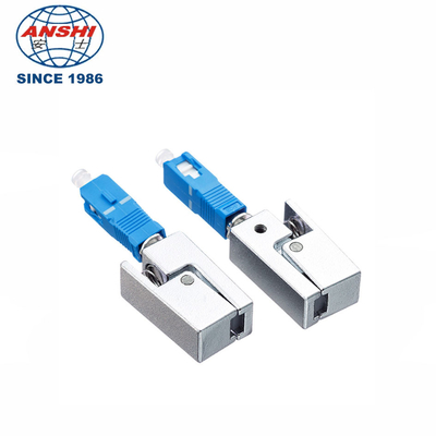 Pigtail Testing Reliable Type LC Bare Fiber Optic Adapter for telecommunication
