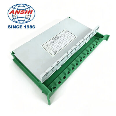 Factory Wholesale 6 Core 12 Core Fiber Direct Splice Tray Eco-Friendly ABS Telecom V3.0 ODF Integrated Fiber Splice Tray