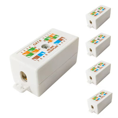 CAT6 CAT5E IDC 4 Pair/8 Way Junction Box 8P8C - Inline-Kabelanschluss - Endsteckdose