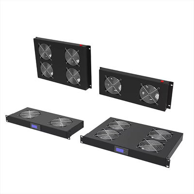 Rack-montierte 2 Kühlventilator 4 Ventilator-Einheit Netzwerk Schrank