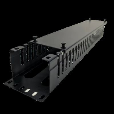 Effizienter Metall-Kabelmanagement-Rack mit innovativem Verriegelungsdesign