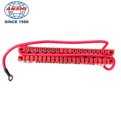 10 Pairs Profile Tube Type Earth Module Grounding Module For LSA Plus Module