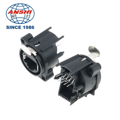Wasserdichte, abgeschirmte D-Typ-RJ45-Buchse mit zwei Anschlüssen und 8P8C-Ethernet-Kabeladapter