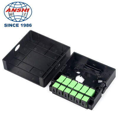 6 Port 6 Kern 86 Glasfaserabschlussbox, Wandmontierte interne TB‐6-Abonnentenbox