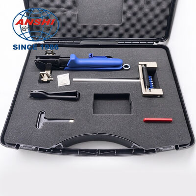 10 Pair Punch Down Tool Kit, IDC Termination Handtool Set für Telekommunikations-Patch-Panel, Verkabelung Termination Tools mit Kamm, Extraktor und Hard Storage Case